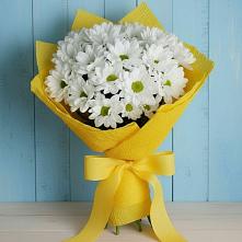 Букет цветов из:  Хризантемы #REPLACE_PRED# Гурийской