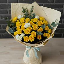 Букет цветов из:  Розы в Гурийской