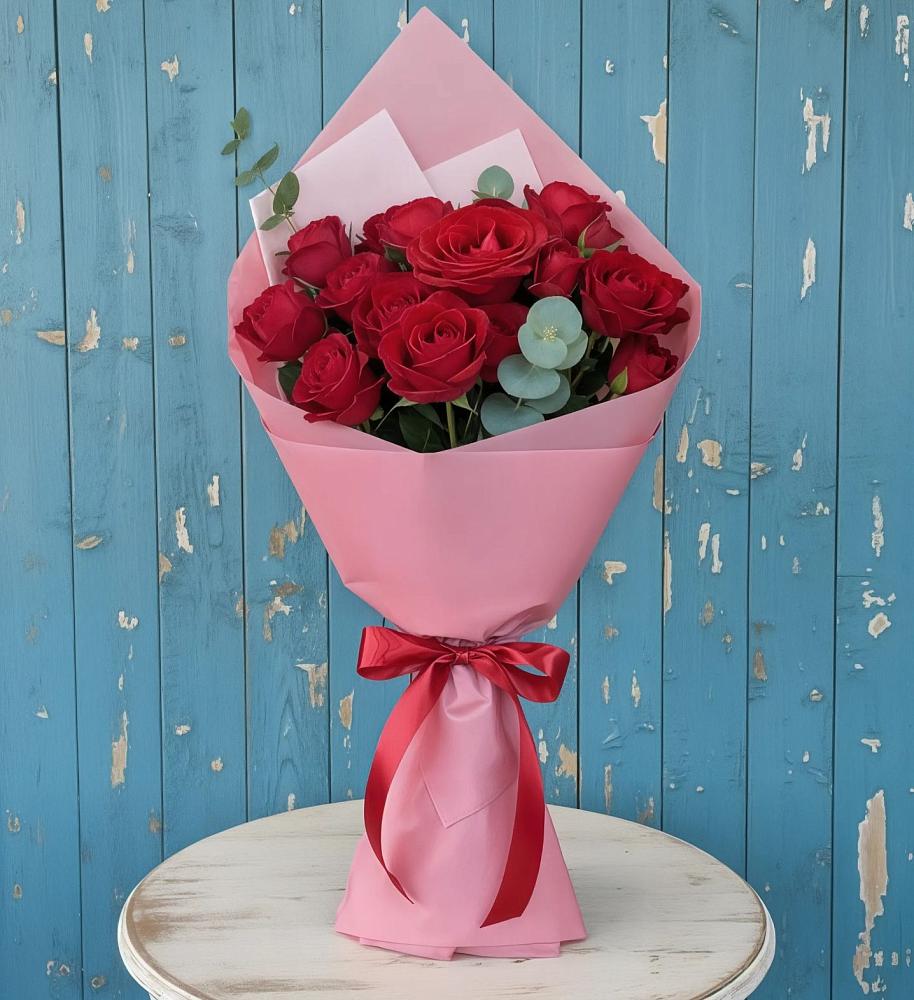 Букет цветов из: Розы в Гурийской