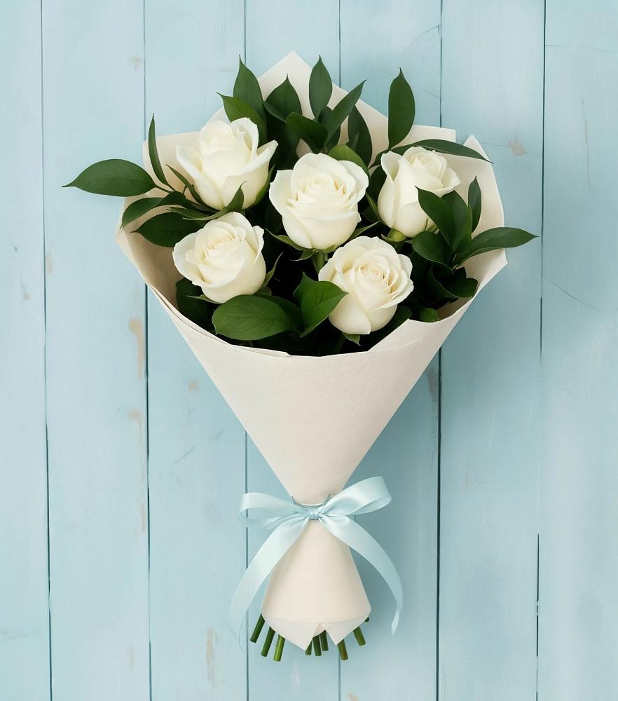 Букет цветов из: Розы в Гурийской