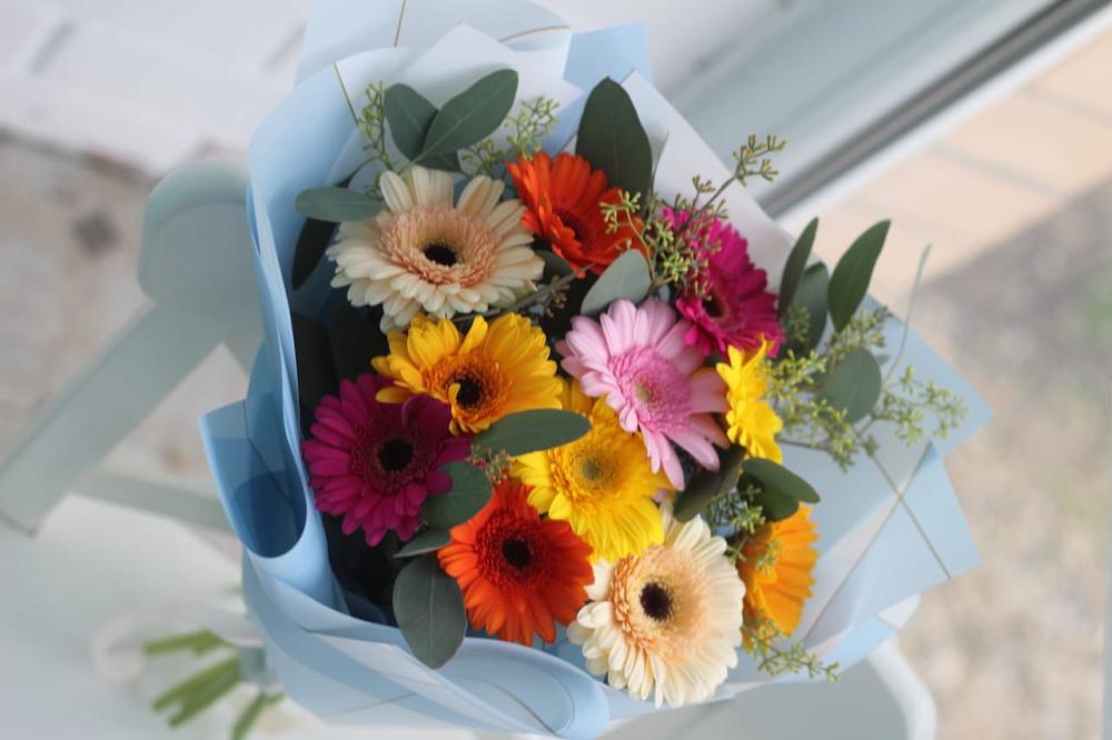 Букет цветов из: Герберы в Гурийской