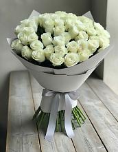 Букет 35 Белых роз #REPLACE_PRED# Гурийской