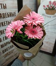 Букет цветов из:  Герберы #REPLACE_PRED# Гурийской