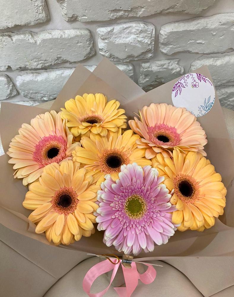Букет цветов из: Герберы в Гурийской