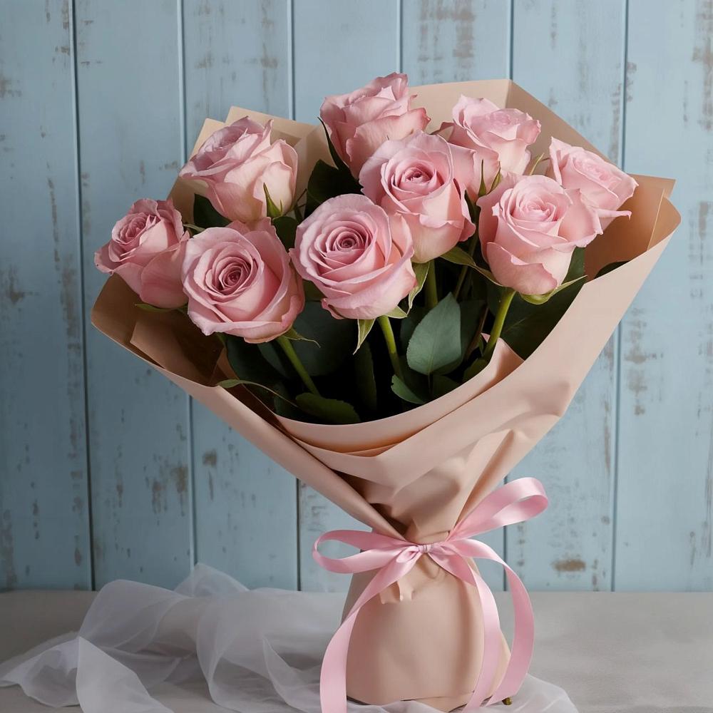 Букет цветов из: Розы в Гурийской