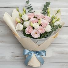 Букет цветов из:  Лизиантусы в Гурийской