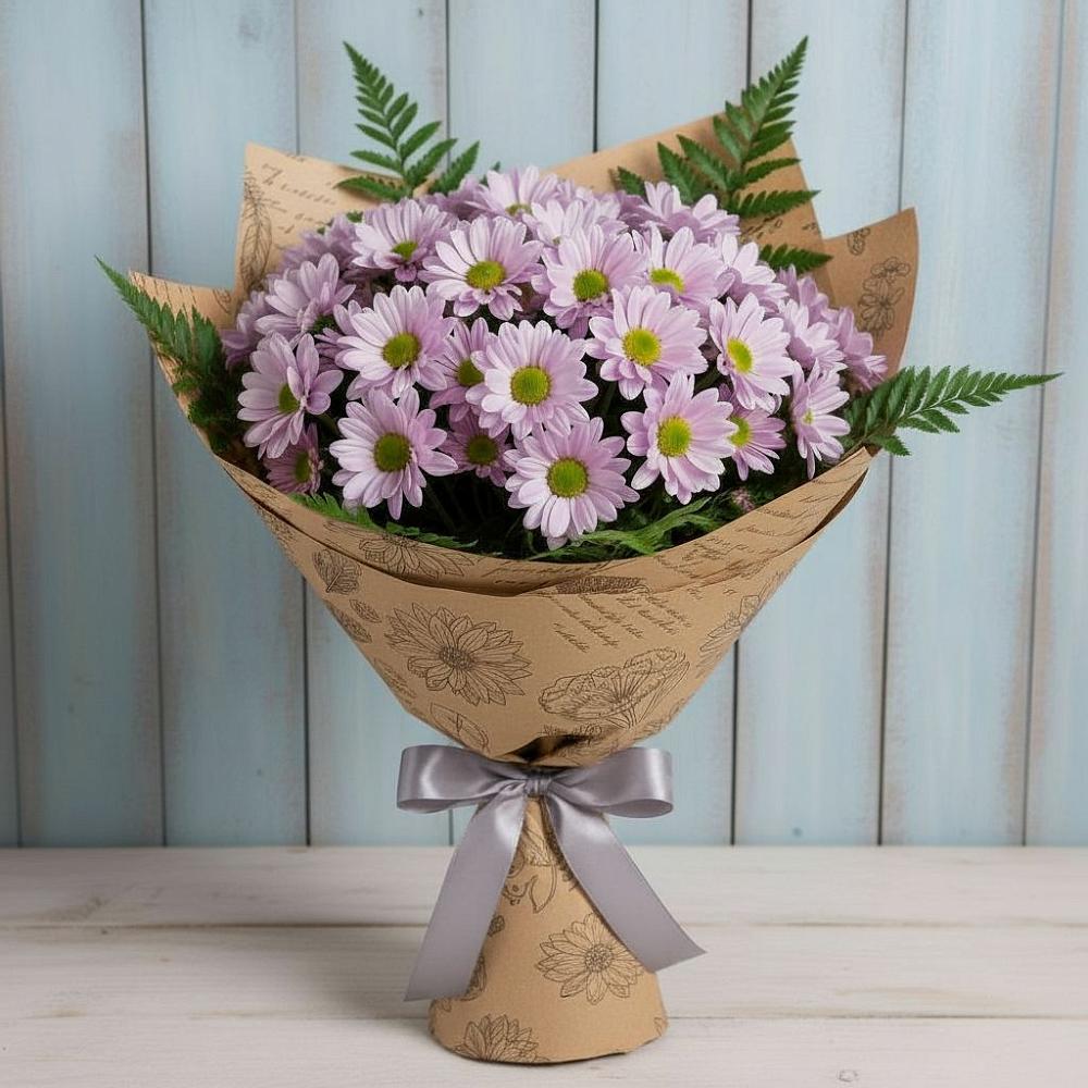 Букет цветов из: Хризантемы в Гурийской
