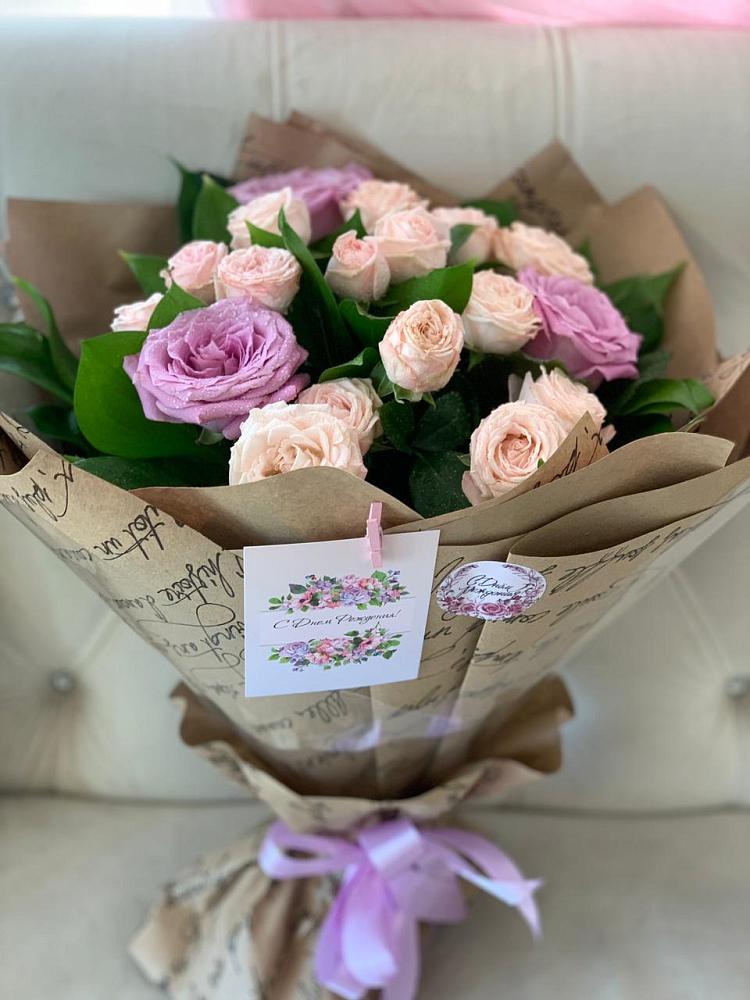 Букет цветов из: Розы в Гурийской