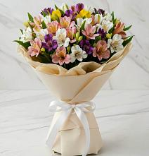 Букет цветов из:  Альстромерии #REPLACE_PRED# Гурийской
