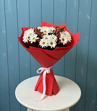 Букет цветов из:  Хризантемы #REPLACE_PRED# Гурийской