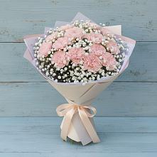 Букет цветов из:  Гвоздики в Гурийской