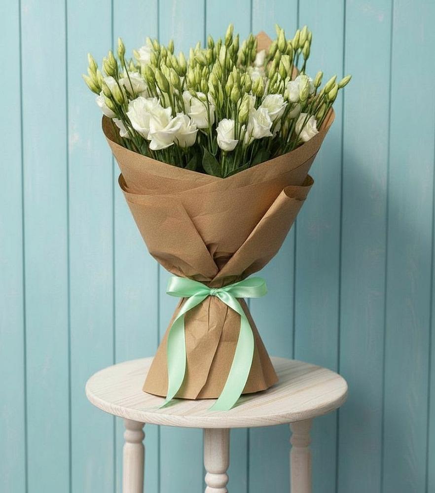 Букет цветов из: Лизиантусы в Гурийской