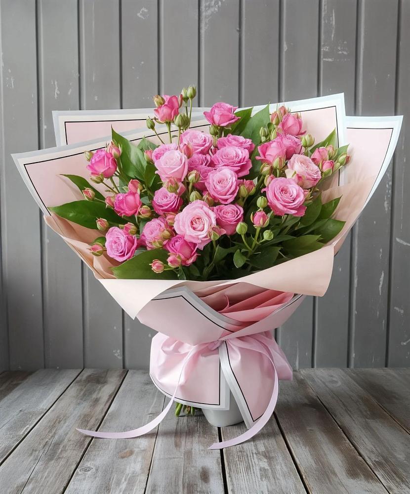 Букет Розовый кустик в Гурийской