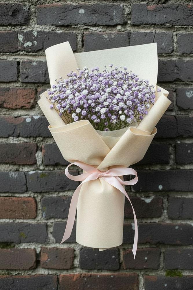 Букет цветов из: Гипсофила в Гурийской