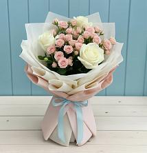 Букет цветов из:  Розы в Гурийской