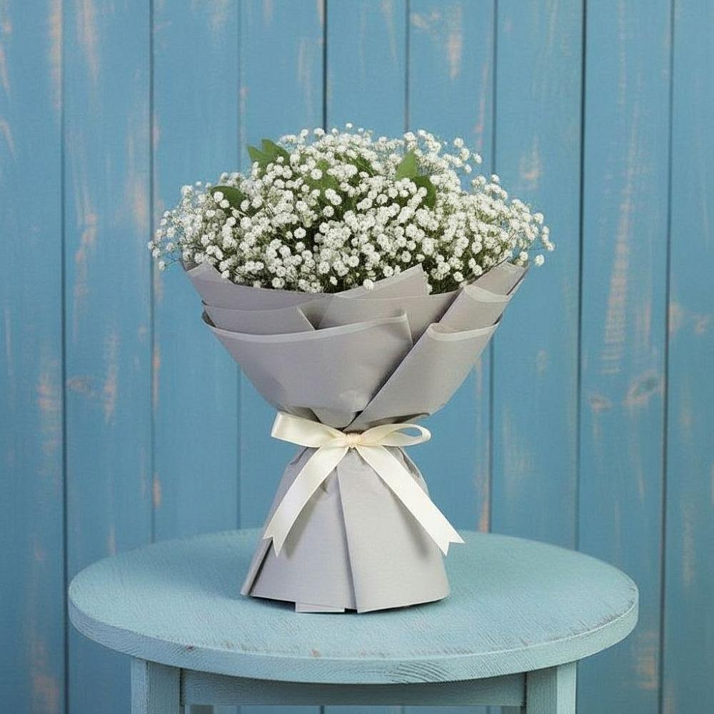 Букет цветов из: Гипсофила в Гурийской