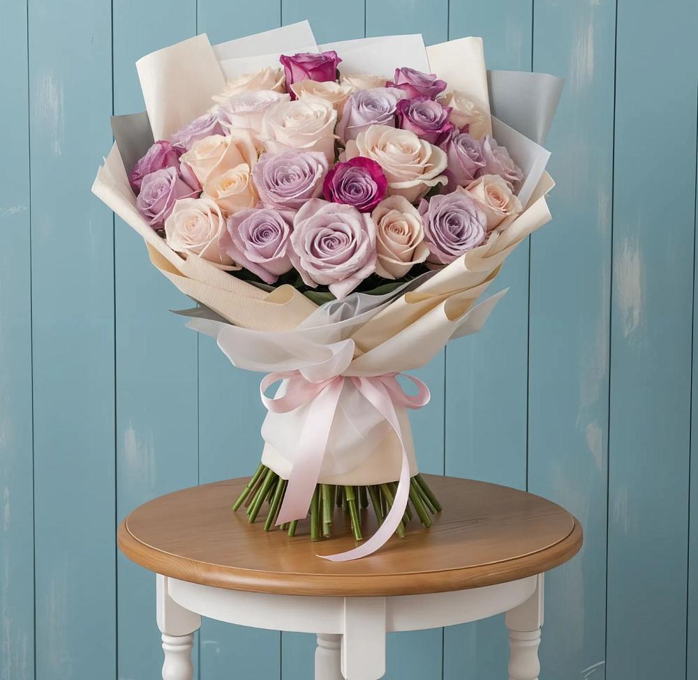 Букет цветов из: Розы в Гурийской