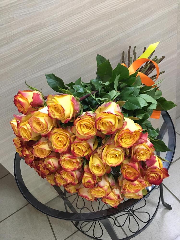 Букет Желтые розы в Гурийской