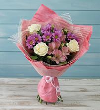 Букет цветов из:  Герберы в Гурийской