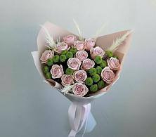 Букет цветов из:  Розы и Хризантемы в Гурийской