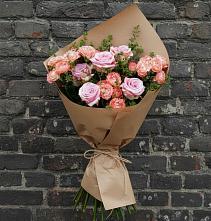 Букет цветов из:  Розы в Гурийской