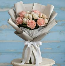 Букет цветов из:  Розы #REPLACE_PRED# Гурийской