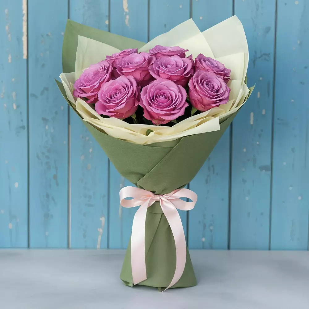 Букет Розы Фёрст Леди в Гурийской