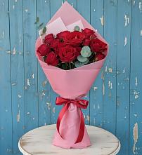 Букет цветов из:  Розы в Гурийской