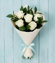 Букет цветов из:  Розы в Гурийской