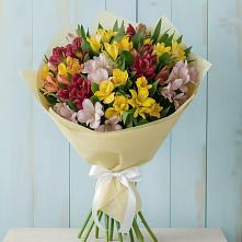 Букет цветов из:  Альстромерии в Гурийской