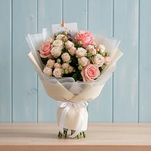 Букет цветов из:  Розы в Гурийской