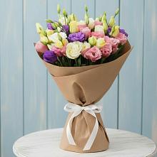 Букет цветов из:  Лизиантусы в Гурийской