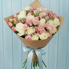 Букет цветов из:  Розы в Гурийской