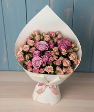 Букет цветов из:  Розы в Гурийской